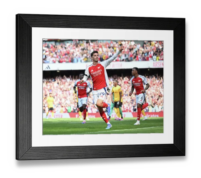 Framed Print : Arsenal FC v Wolverhampton Wanderers FC - Premier League Framed Print : Arsenal FC v Wolverhampton Wanderers FC - Premier League