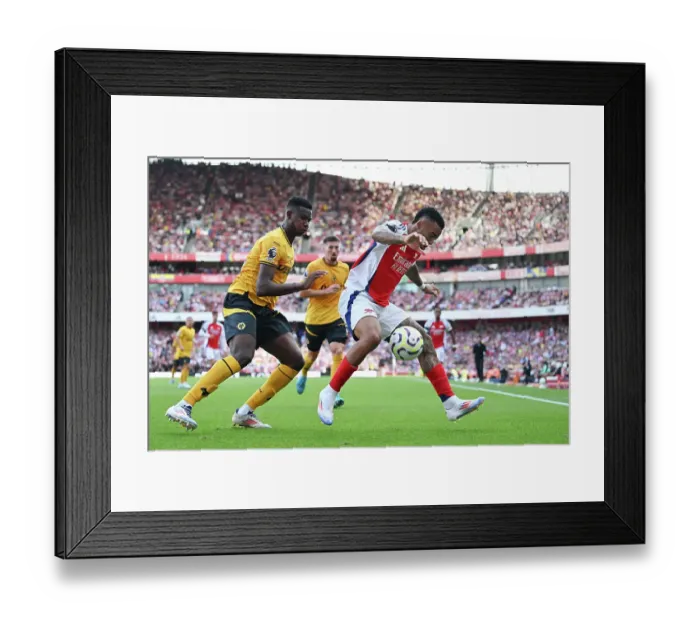 Framed Print : Arsenal FC v Wolverhampton Wanderers FC - Premier League