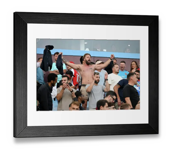 Framed Print : Aston Villa FC v Arsenal FC - Premier League