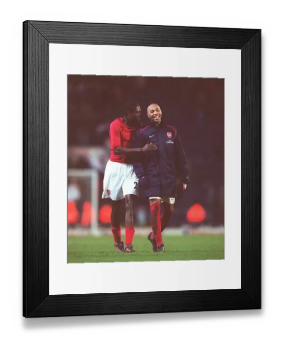 Framed Print : Arsenal's Victory: 2-0 over Blackburn Rovers, Barclays Premiership, January 13, 2007 (Ewood Park)