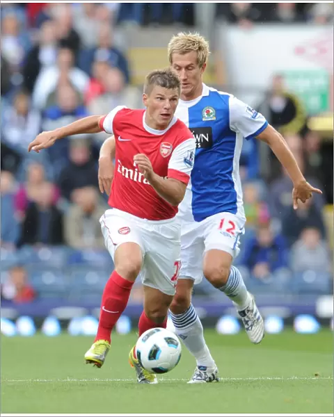 Andrey Arshavin (Arsenal) Morten Gamst Pedersen (Blackburn). Blackburn Rovers 1: 2 Arsenal