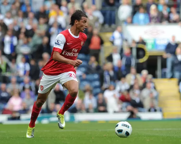 Marouane Chamakh Scores in Arsenal's 2-1 Win over Blackburn Rovers, August 2010