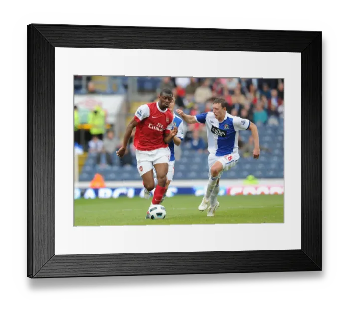 Framed Print : Abou Diaby (Arsenal) Morten Phil Jones (Blackburn). Blackburn Rovers 1: 2 Arsenal Framed Print : Abou Diaby (Arsenal) Morten Phil Jones (Blackburn). Blackburn Rovers 1: 2 Arsenal