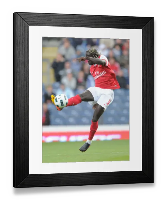 Framed Print : Bacary Sagna (Arsenal). Blackburn Rovers 1: 2 Arsenal, Barcalys Premier League