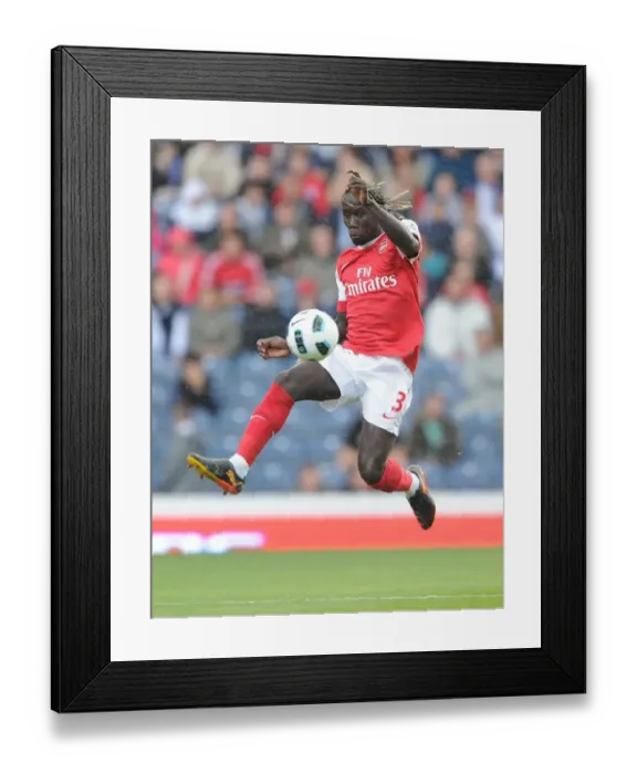 Framed Print : Sagna's Victory: Arsenal 2-1 Blackburn Rovers, Premier League (2010)
