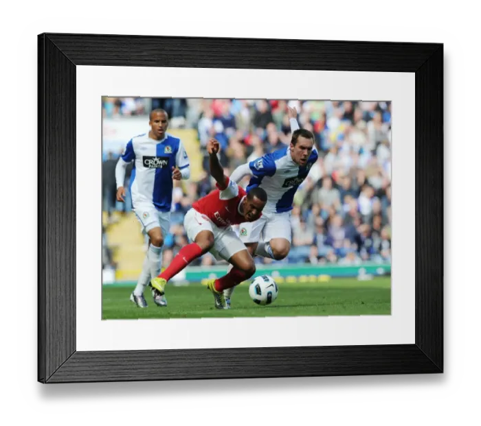 Framed Print : Theo Walcott's Stunner: Arsenal's Victory Over Blackburn Rovers, 2010 Framed Print : Theo Walcott's Stunner: Arsenal's Victory Over Blackburn Rovers, 2010