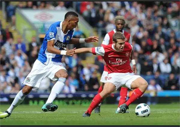 Jack Wilshere (Arsenal) Steven Nzonzi (Blackburn). Blackburn Rovers 1: 2 Arsenal