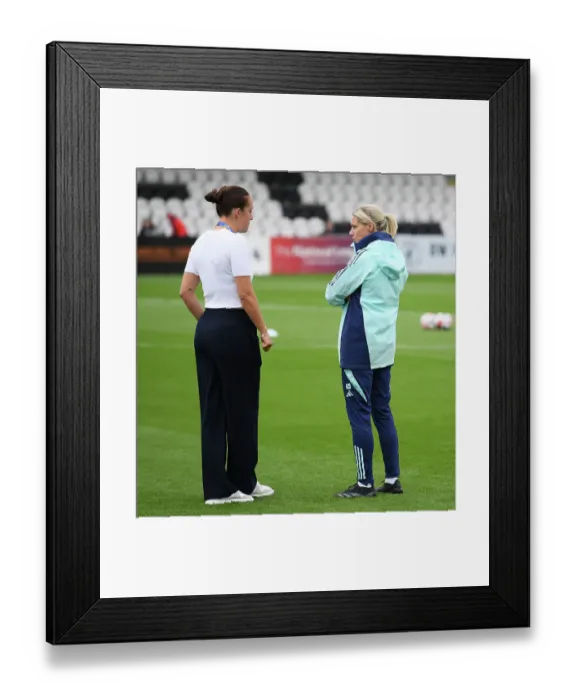 Framed Print : Arsenal FC v Rangers FC: UEFA Women's Champions League First Round Mini-Tournament Framed Print : Arsenal FC v Rangers FC: UEFA Women's Champions League First Round Mini-Tournament