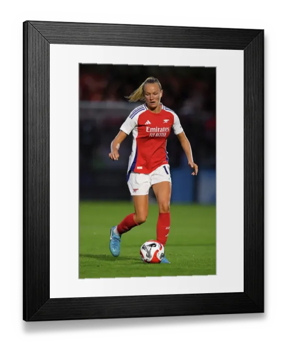 Framed Print : Arsenal FC v Rangers FC: UEFA Women's Champions League First Round Mini-Tournament