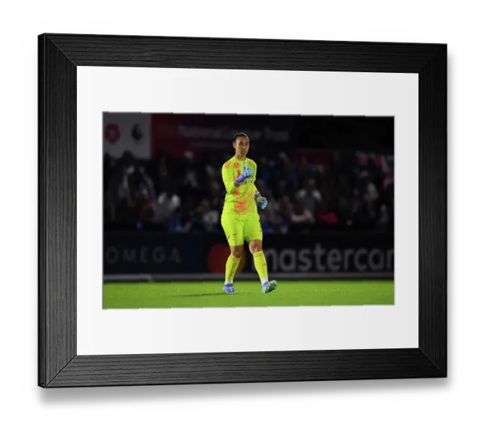 Framed Print : Arsenal FC v Rangers FC: UEFA Women's Champions League First Round Mini-Tournament
