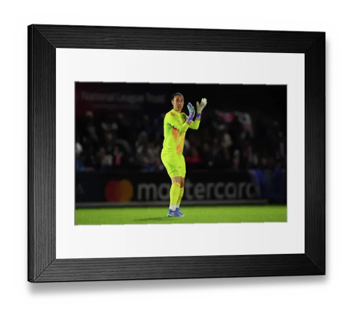 Framed Print : Arsenal FC v Rangers FC: UEFA Women's Champions League First Round Mini-Tournament