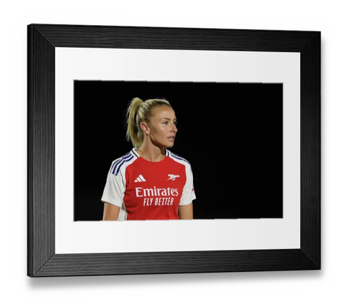 Framed Print : Arsenal FC v Rangers FC: UEFA Women's Champions League First Round Mini-Tournament