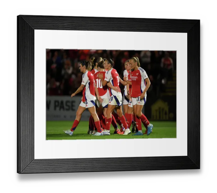 Framed Print : Arsenal FC v Rangers FC: UEFA Women's Champions League First Round Mini-Tournament Framed Print : Arsenal FC v Rangers FC: UEFA Women's Champions League First Round Mini-Tournament