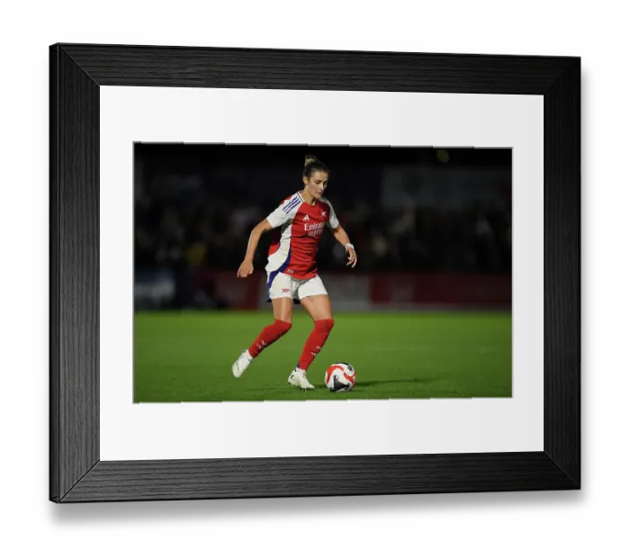 Framed Print : Arsenal FC v Rangers FC: UEFA Women's Champions League First Round Mini-Tournament