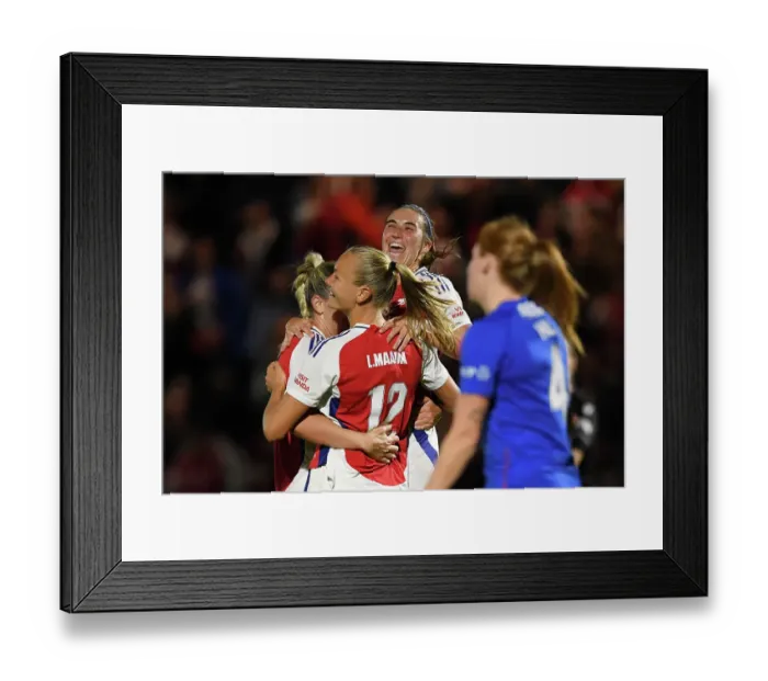 Framed Print : Arsenal FC v Rangers FC: UEFA Women's Champions League First Round Mini-Tournament Framed Print : Arsenal FC v Rangers FC: UEFA Women's Champions League First Round Mini-Tournament