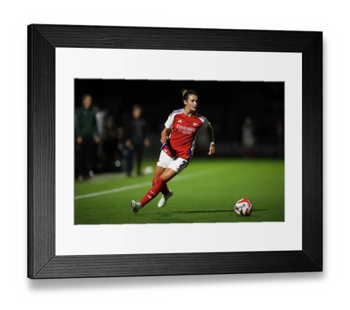 Framed Print : Arsenal FC v Rangers FC: UEFA Women's Champions League First Round Mini-Tournament