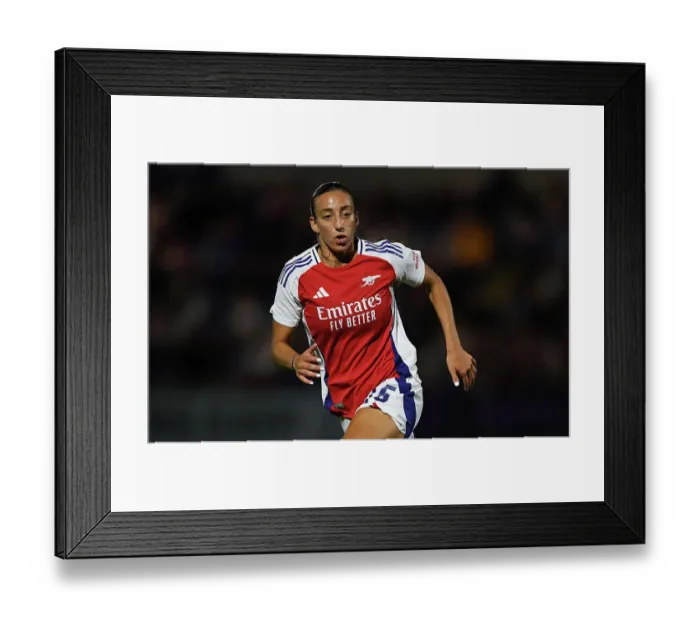 Framed Print : Arsenal FC v Rangers FC: UEFA Women's Champions League First Round Mini-Tournament