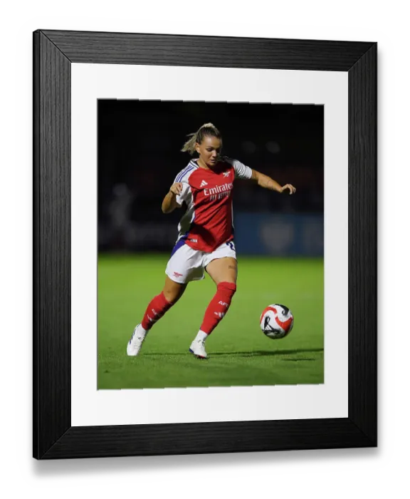 Framed Print : Arsenal FC v Rangers FC: UEFA Women's Champions League First Round Mini-Tournament