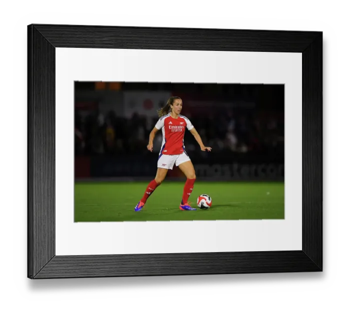 Framed Print : Arsenal FC v Rangers FC: UEFA Women's Champions League First Round Mini-Tournament