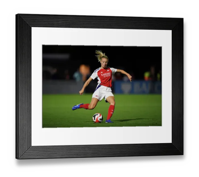 Framed Print : Arsenal FC v Rangers FC: UEFA Women's Champions League First Round Mini-Tournament