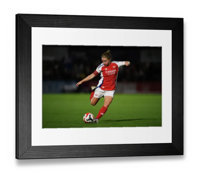 Framed Print : Arsenal FC v Rangers FC: UEFA Women's Champions League First Round Mini-Tournament