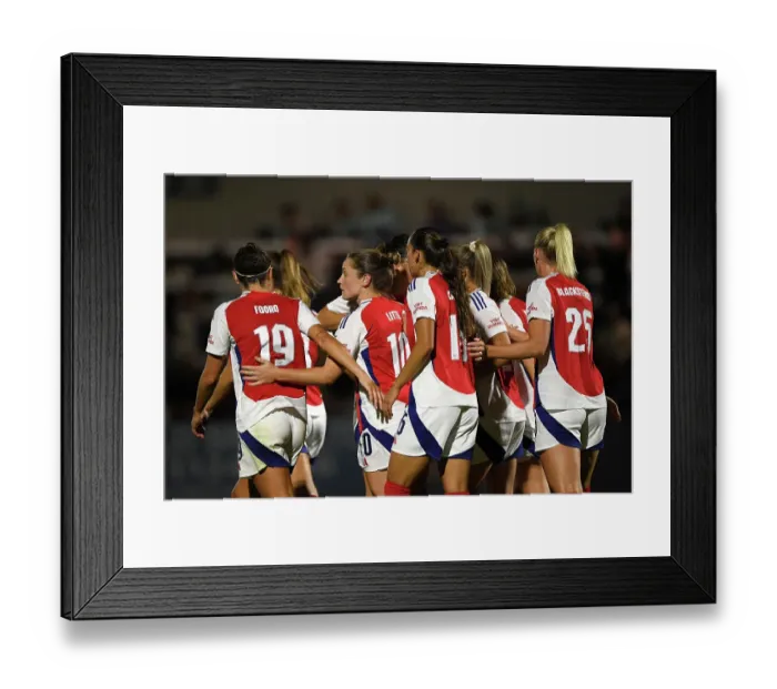 Framed Print : Arsenal FC v Rangers FC: UEFA Women's Champions League First Round Mini-Tournament Framed Print : Arsenal FC v Rangers FC: UEFA Women's Champions League First Round Mini-Tournament