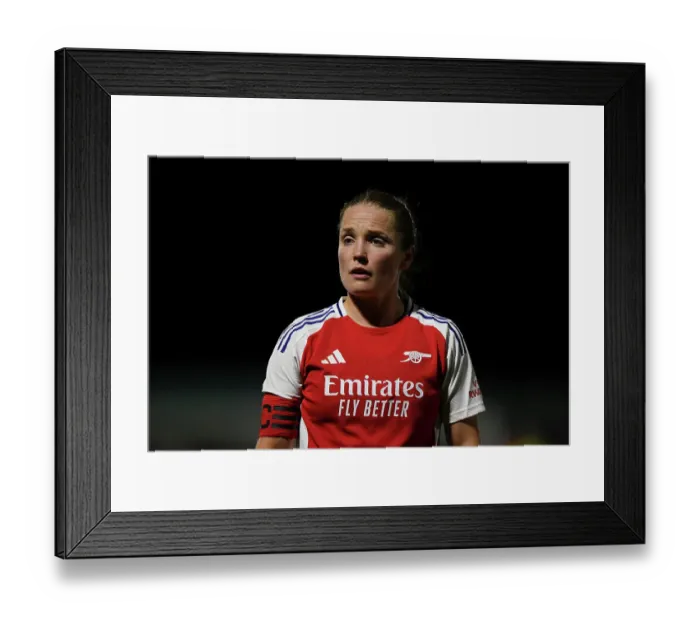 Framed Print : Arsenal FC v Rangers FC: UEFA Women's Champions League First Round Mini-Tournament