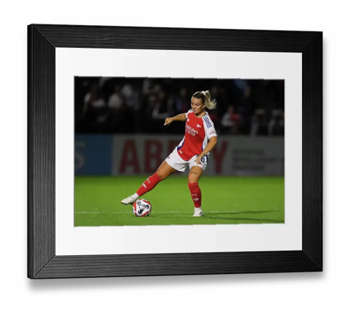 Framed Print : Arsenal FC v Rangers FC: UEFA Women's Champions League First Round Mini-Tournament