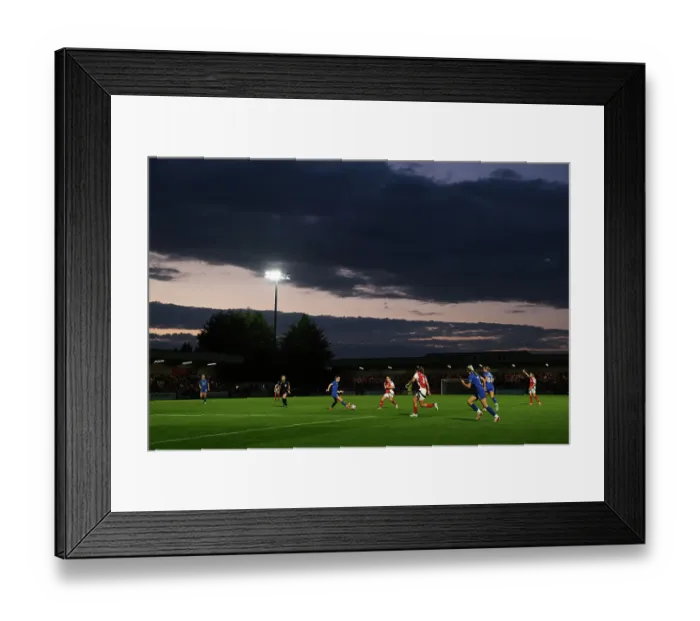 Framed Print : Arsenal FC v Rangers FC: UEFA Women's Champions League First Round Mini-Tournament Framed Print : Arsenal FC v Rangers FC: UEFA Women's Champions League First Round Mini-Tournament