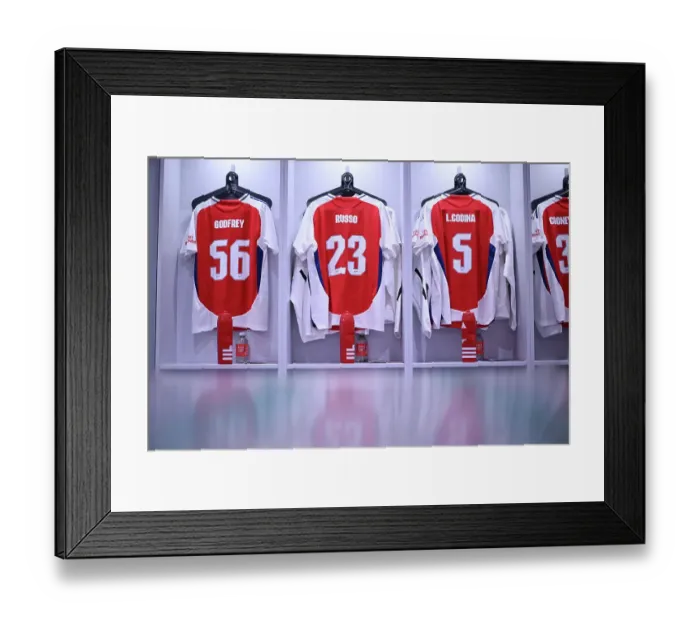 Framed Print : Arsenal FC v Rangers FC: UEFA Women's Champions League First Round Mini-Tournament
