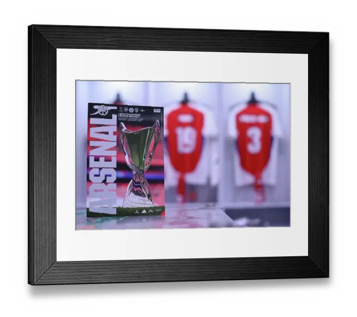 Framed Print : Arsenal FC v Rangers FC: UEFA Women's Champions League First Round Mini-Tournament
