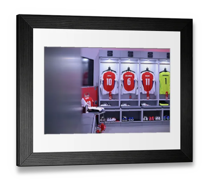 Framed Print : Arsenal FC v Rangers FC: UEFA Women's Champions League First Round Mini-Tournament