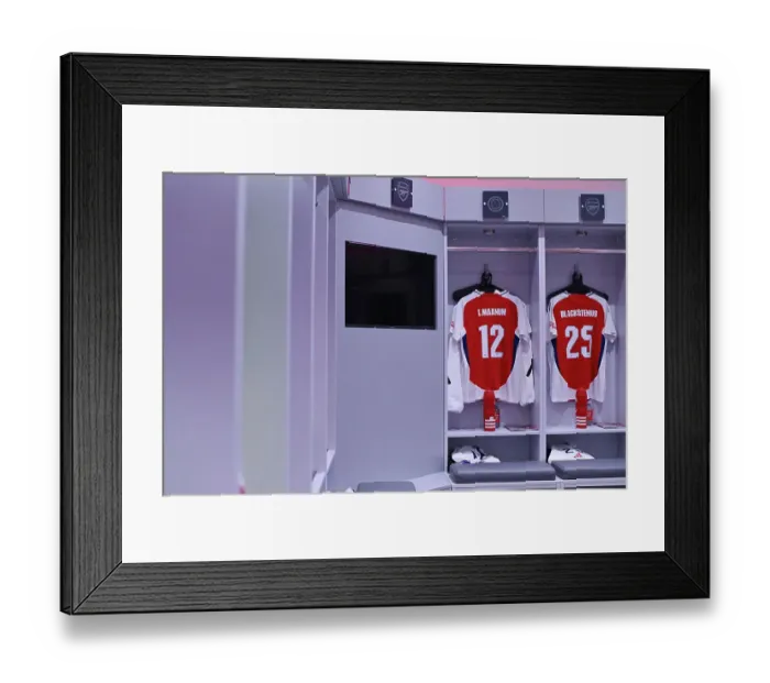 Framed Print : Arsenal FC v Rangers FC: UEFA Women's Champions League First Round Mini-Tournament