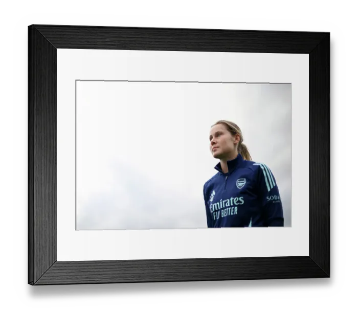 Framed Print : Arsenal FC v Rangers FC: UEFA Women's Champions League First Round Mini-Tournament