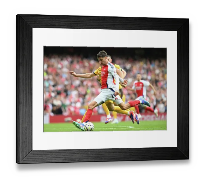 Framed Print : Arsenal FC v Brighton & Hove Albion FC - Premier League Arsenal FC v Brighton & Hove Albion FC - Premier League