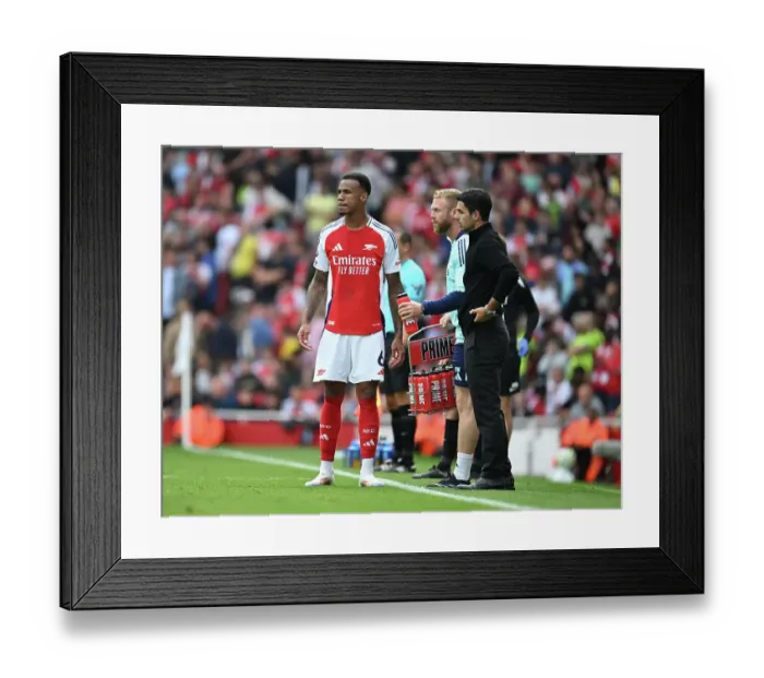 Framed Print : Arsenal FC v Brighton & Hove Albion FC - Premier League Arsenal FC v Brighton & Hove Albion FC - Premier League
