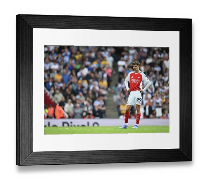 Framed Print : Arsenal FC v Brighton & Hove Albion FC - Premier League Arsenal FC v Brighton & Hove Albion FC - Premier League