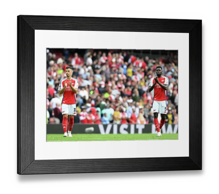 Framed Print : Arsenal FC v Brighton & Hove Albion FC - Premier League Arsenal FC v Brighton & Hove Albion FC - Premier League