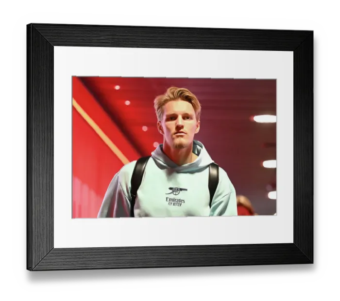 Framed Print : Arsenal FC v Brighton & Hove Albion FC - Premier League Arsenal FC v Brighton & Hove Albion FC - Premier League