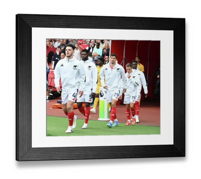 Framed Print : Arsenal FC v Brighton & Hove Albion FC - Premier League Arsenal FC v Brighton & Hove Albion FC - Premier League