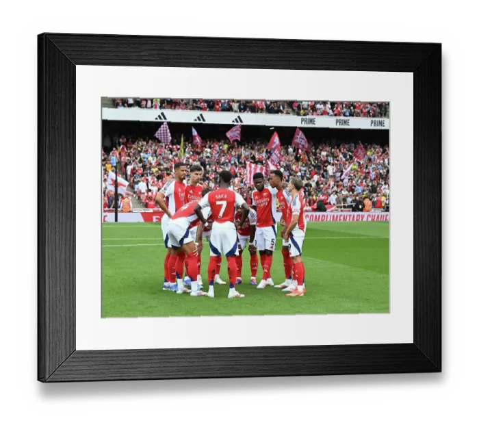 Framed Print : Arsenal FC v Brighton & Hove Albion FC - Premier League Arsenal FC v Brighton & Hove Albion FC - Premier League