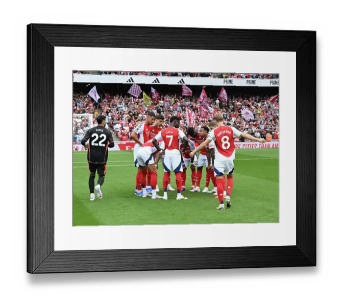 Framed Print : Arsenal FC v Brighton & Hove Albion FC - Premier League Arsenal FC v Brighton & Hove Albion FC - Premier League