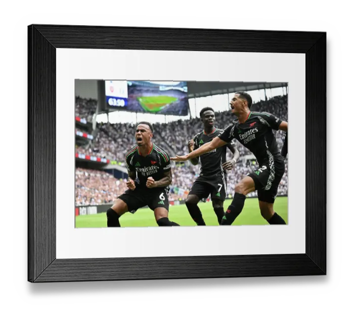 Framed Print : Tottenham Hotspur FC v Arsenal FC - Premier League Framed Print : Tottenham Hotspur FC v Arsenal FC - Premier League