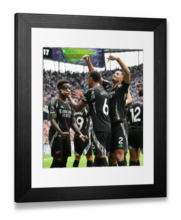 Framed Print : Tottenham Hotspur FC v Arsenal FC - Premier League