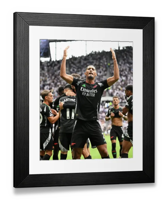 Framed Print : Tottenham Hotspur FC v Arsenal FC - Premier League