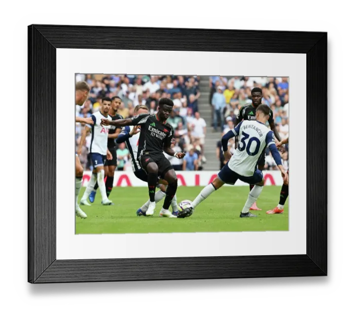 Framed Print : Tottenham Hotspur FC v Arsenal FC - Premier League Framed Print : Tottenham Hotspur FC v Arsenal FC - Premier League