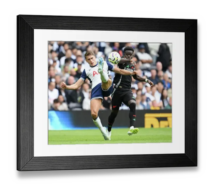 Framed Print : Tottenham Hotspur FC v Arsenal FC - Premier League