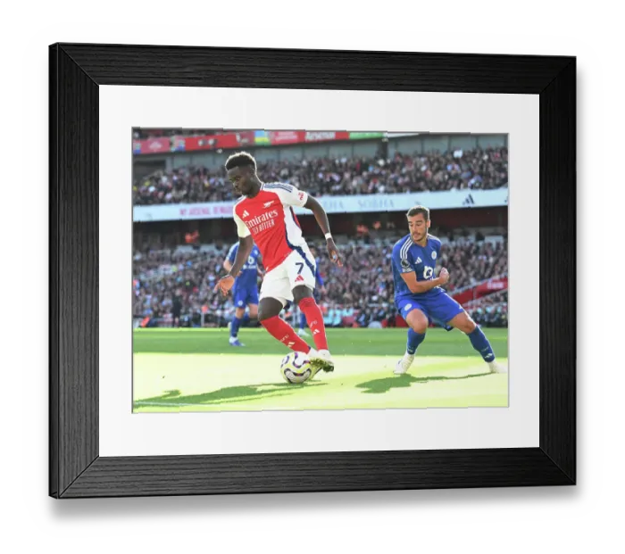 Framed Print : Arsenal FC v Leicester City FC - Premier League Framed Print : Arsenal FC v Leicester City FC - Premier League