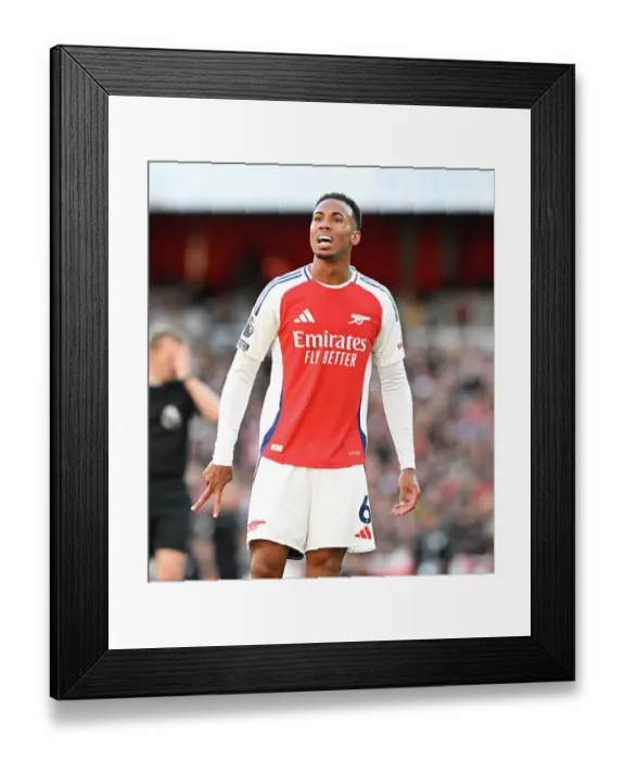 Framed Print : Arsenal FC v Leicester City FC - Premier League