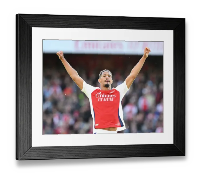 Framed Print : Arsenal FC v Leicester City FC - Premier League
